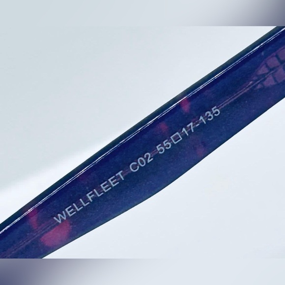 Wellfleet Purple Oval Sunglasses Frames Only - Picture 8 of 8